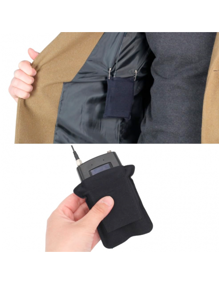 Bolsillo de Cinturón con Clip URSA - Negro