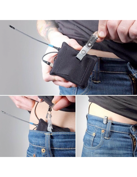 Bolsillo de Cinturón con Clip URSA - Negro