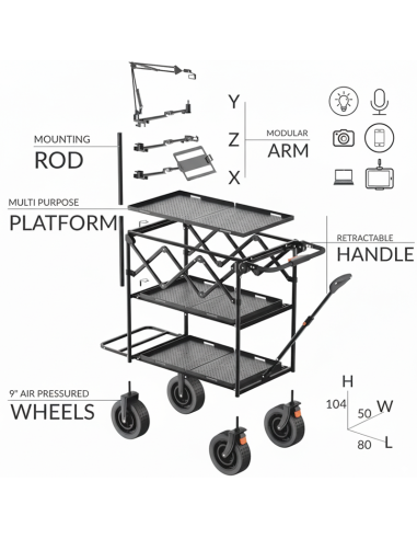 Titanrig Cart Base – Professional Film and Photography Production