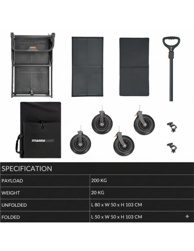 Titanrig Cart Base – Professional Film and Photography Production