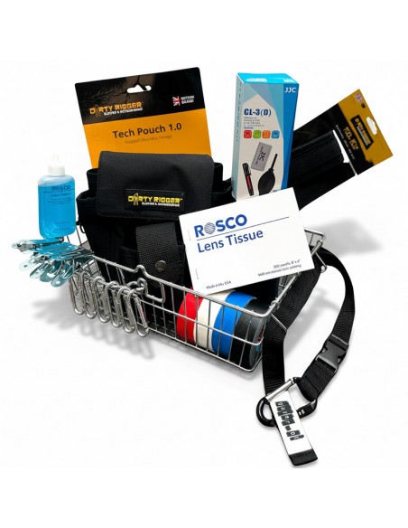 Student Crew Kit con riñonera, cinturón, cintas y accesorios básicos para estudiantes de cine