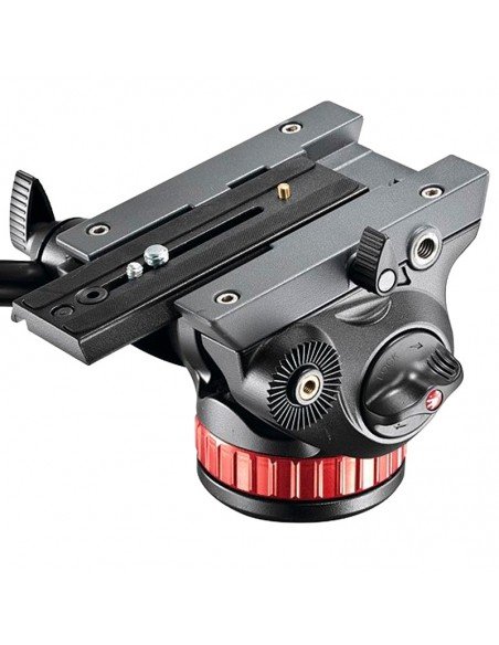 Rótula de Vídeo Pro MVH502AH MANFROTTO de Base Plana