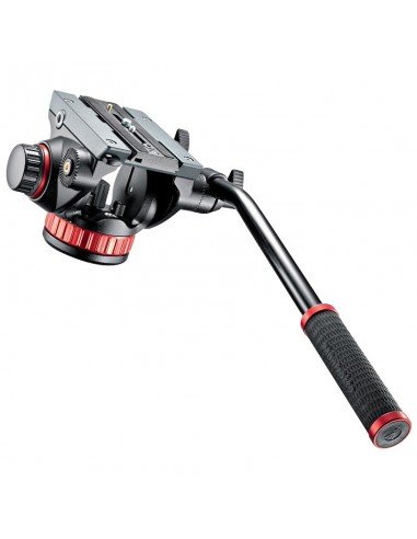 Rótula de Vídeo Pro MVH502AH MANFROTTO de Base Plana
