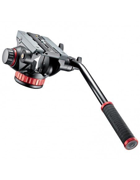 Rótula de Vídeo Pro MVH502AH MANFROTTO de Base Plana