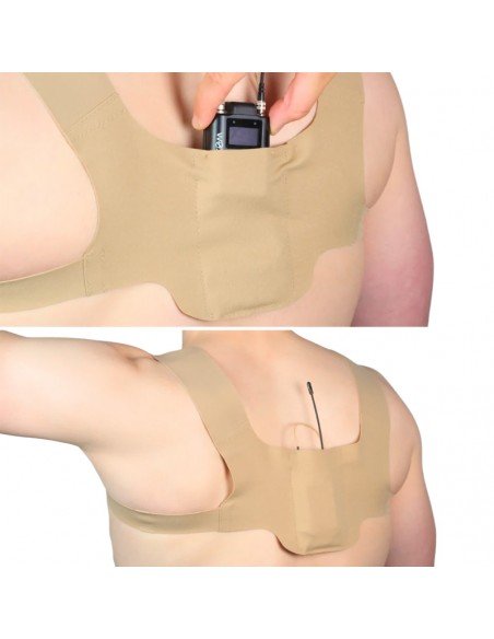 Correa de Pecho sin Velcro URSA Beige