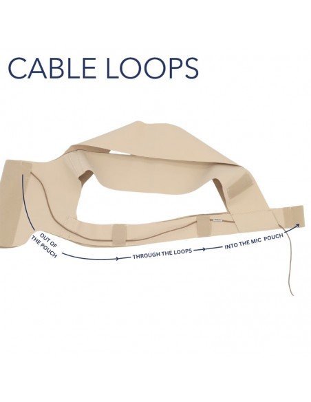 Correa de Pecho sin Velcro URSA Beige