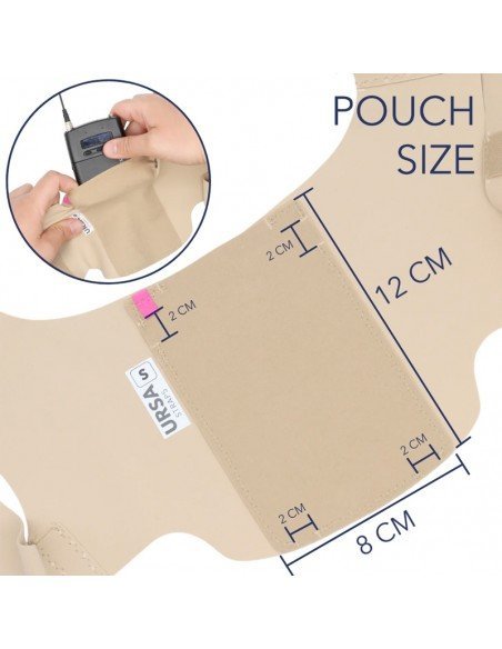 Correa de Pecho sin Velcro URSA Beige