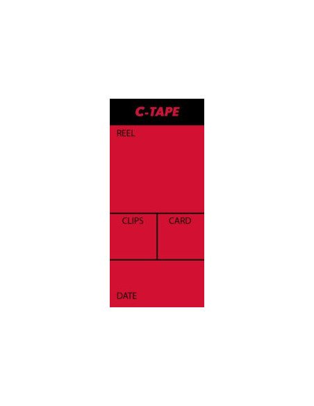Cinta Pocket Etiquetas C-Tape 25mm x 5m - 250 Uds.