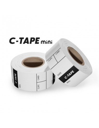 C-Tape Pocket Labels 25mm x 5m 250 -...