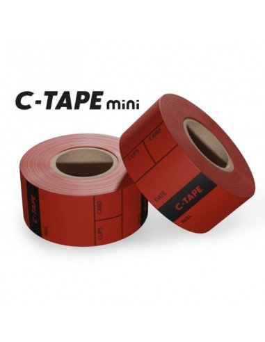 C-Tape Pocket Labels 25mm x 5m 250 -...