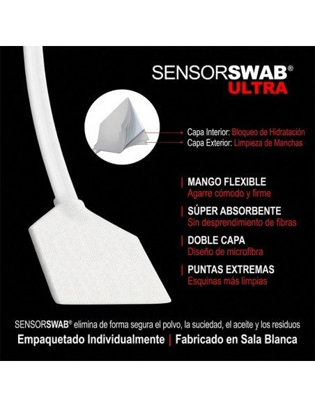 Kit de Limpieza PHOTOSOL Sensor Swab en Seco 33mm - Tipo 4