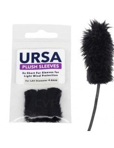 Plush Sleeves URSA 3 ud - Negro