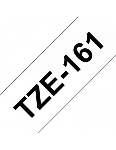 BROTHER TZe-161 Red on Black - 36mm x 8m