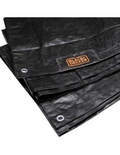 Lona Negra con ojales BLACK&DECKER - 2m x3m